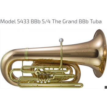 KÈN INSTRUMENTS - TUBAS-Model 5433 BBb 5-4 The Grand BBb Tuba
